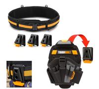 Toughbuilt Cliptech Clip Tech Large Drill Holster Belt And Set Of Clips