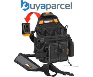 Toughbuilt ClipTech Electricians Pouch with Shoulder Strap Clip Tech TB-CT-114