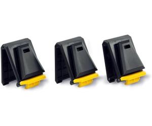 ToughBuilt ClipTech Series - 3-Piece ClipTech Hub Set, Universal Attachment Points for ClipTech Tool Pouches, Belts, and Wall Storage