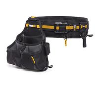 ToughBuilt - 3-piece Handyman Tool Belt Set - Heavy Duty, Durable - 2 Cliptech Pouches and padded Toolbelt - TB-CT-102-3P