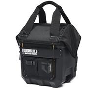 ToughBuilt ClipTech Series - Massive Mouth 12" Tool Bag, Compact Wide-Opening Tool Bag with Hard Body Construction, Reinforced Handles, Shoulder Strap, and 25 Pockets (TB-CT-62-12)