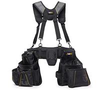 ToughBuilt - Pro Carpenter Suspension Rig w/ 2 Pouches and Hammer loops - (TB-302-6)