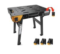 Toughbuilt Quickset Work Bench Table X4 Cliptech Hubs 1000Lb Capacity Tb-Wb700