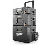 Toughbuilt Stacktech 3 Piece Rolling Toolbox Set
