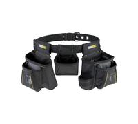 TOUGHBUILT TB-304-4 Handyman Tool Belt with 12 Pockets 4-in-1 Builder'S Tool Kit Set Thick and Wear-Resistant Storage Bag