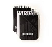 Toughbuilt Tb-56-S-3 Jobsite Notebook Small Grid Pack Of 3 5.1" X 3.7" Page Size