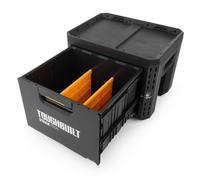 ToughBuilt StackTech 1-Drawer Locking Box Tradesmen Secure Toolbox