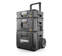 ToughBuilt TB-B1S3-B-70R StackTech® 3 Piece Rolling Wheeled Toolbox Case Set