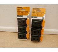 TOUGHBUILT TB CT 150 CLIPTECH POUCH ATTACHMENT HUBS 2 PACKS OF 3