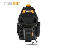 Toughbuilt TB-CT-34 Small Electrician Pouch 13 Pockets Tool Bag Cliptech Hub