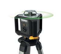 Toughbuilt Tb-H2S4-Ll-M150-R1 360 Degree Rotary Laser Level Kit Plus Rolling Laser Receiver