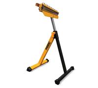 ToughBuilt TB-S210 3-in-1 Roller Stand/Support Stand - Adjustable Miter Saw Extension, Folds Flat for Easy Storage, Custom Feet, Stable Secure, Durable Strong Heavy Duty Roller, Miter Saw