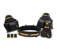 TOUGHBUILT TOU-CT-101-4 Contractor Tool Belt Set (4-Piece)