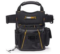 ToughBuilt - Utility Pouch and Tool Belt - Heavy Duty, Deluxe Premium Quality, Durable - Adjustable Belt Size - (TB-316-2)