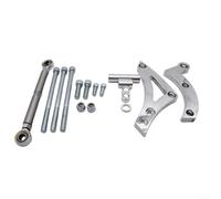 Toughened Aluminum V Belt Compatible Alternator Bracket Kit for for Chrysler/for Models (Silver )