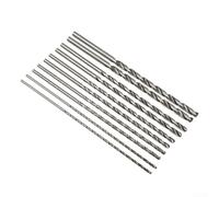 Toughened High Speed Steel (HSS) Drilling Tools A Complete Package Including Ten Items Measuring an Effective Total Size Of Two Hundred Millimeters