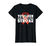 Tougher Than A Stroke Value Graphic T-Shirt, Women, Black, S
