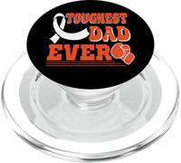 Toughest Dad Ever | Kidney Cancer Awareness PopSockets PopGrip for MagSafe