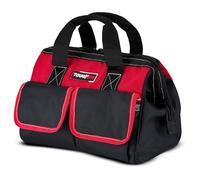 ToughHub 12 inch Tool Bag With 1680D Fabric- Heavy Duty small tools organisers - Multi Purpose wide open mouth 5 pockets - Electricians Tool bag for professionals