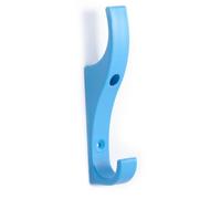 Toughook Original Unbreakable Hooks 10 Pack (Sky Blue) Tough Heavy Duty Plastic Hook. Wall Mounted Pegs for Bathroom, Kitchen, Bedroom, Bag, Hat, Coats. Kid-Friendly Design for School, Home & Office