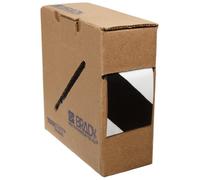 Toughstripe Striped Ribbon, 50.80mm x 30.48m, Black/White