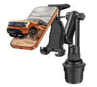 ToughTested Car Phone and Tablet Mount, Heavy Duty GPS Mount for Large Smartphones and Tablets up to 12.1", Fits Trucks, RVs, SUVs, Vans and Cars.