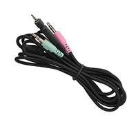 TOUISEDGI PC Audio Cable, Game Headphone Cable Audio Cable Fit for Sennheiser G4ME ONE/GAME PC 373D/ GSP350 GSP500