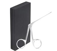 TOUISEDGI Professional Ear Forceps, Safe Durable Stainless Steel Ear Cleaning Aural Forceps for Ear Treatment Ear Cleaning 7.5cm