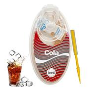 toukie 200 Menthol Crush Balls Capsules - 16 Flavours to Choose Available, Menthol Aroma Capsules Cigarette Crushballs Dispenser, Flavoured Beads for Use with Filters (iced cola)