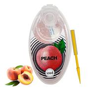 toukie 200 Menthol Crush Balls Capsules - 16 Flavours to Choose Available, Menthol Aroma Capsules Cigarette Crushballs Dispenser, Flavoured Beads for Use with Filters (The Peach)