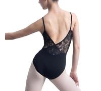 TouKingda Camisole Dance Leotard Women Ballet Gymnastics Leotards Black/L