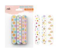 Baby Nail File - Colorful Mini Emery Board Gentle Care Nail Files Grooming Essentials Safe for Baby and Toddler