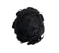 Toupee for Men Men's Toupee Male Capillary Prosthesis Curly Wave Human Hair Piece Swiss Lace Human Hair Replacement System(6x9)