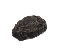 Toupee for Men Toupee For Men Human Hair New Full Lace Frech Lace Base Wig Breathable Male Capillary Prothesis Hair Systems Unit Men's hairpiece Replacement System(#210)