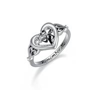 TOUPOP Jack Skellington Rings 925 Sterling Silver Jack and Zero Rings Fashion Jewelry Christmas Birthday Gift for Women (6)