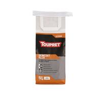 Toupret Exterior Skimcoat Filler - Ultra-Smooth Masonry & Render Surface Prep - High-Bond, Weather-Resistant, Paint-Ready Exterior Filler - 5kg