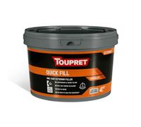 Toupret Fast Drying Ready Mixed Lightweight Exterior Filler Touprelex 4lt