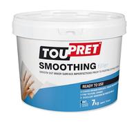 Toupret Fine Finish Ready Mixed Finishing Plaster, 7Kg Tub