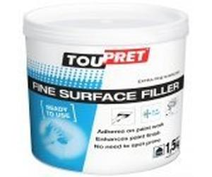 Toupret Fine Surface Filler 4kg Blue Tub