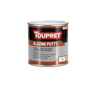 Toupret Glazing Putty - Professional Interior & Exterior Wood Window Frame Filler - Flexible, Paintable, Long-Lasting Seal - Ideal for Glass Panes & Window Frames - 1kg