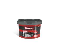 Toupret Quick Fill - Fast-Drying Ready Mixed Interior Filler for Walls & Ceilings - One Coat, No Shrink, No Crack - Quick Wall Repairs, Paint in 30 Minutes - Smooth White Finish - Easily Applied - 4L