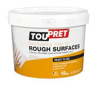 Toupret Rough Surface Ready Mixed Finishing Plaster, 10Kg Tub