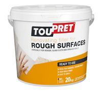 Toupret Rough Surface Ready Mixed Finishing Plaster, 20Kg Tub