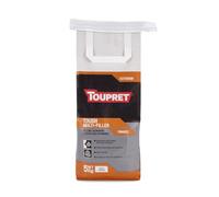 Toupret Tough Multi-Filler - Durable Exterior & Interior Masonry Powder Filler - No Shrink, High Strength, Weatherproof, Paint-Ready in 48h - Fills Deep Cracks & Gaps - 5kg