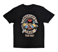 Tour ´87 Cotton T-Shirt Motley Crue Black M