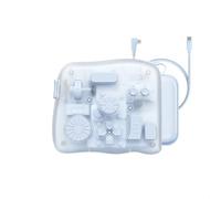TOUR BOX Elite Plus All-in-Creative Controller, Bluetooth Keyboard for Photo & Video Editing, Color Grading, Illustration, Works with Procreate, Adobe & Davinci, Cable Bag Included (Glacier Blue)