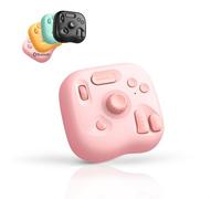 TOUR BOX Lite - Editing Keyboard Compact, Artists Go-to Drawing Macro Keypad, Creative Controller with Custom Software, Streamline All Workflows (Misty Pink)