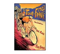 Tour De France 1903, A3 Poster, Vintage, Photograph, Cycles, Bicycles, Fashion, Graphic Image, Picture, Black And White, Photo, Old, Retro, Print, Oldschool,