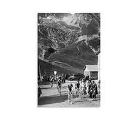 Tour De France 1929 Black And White Vintage Poster Poster Decorative Painting Canvas Wall Art Living Room Posters Bedroom Painting 12x18inch(30x45cm)