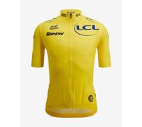 Tour de France 2024 General Classification Leader Fun Line Short Sleeve Jersey Yellow - Classic Cut - S